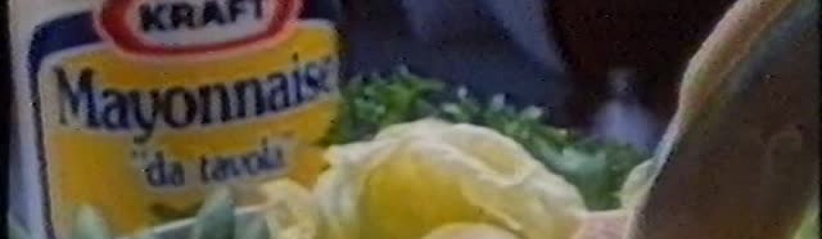 Kraft Mayonnaise Da Tavola Sogg. Signora (1985)