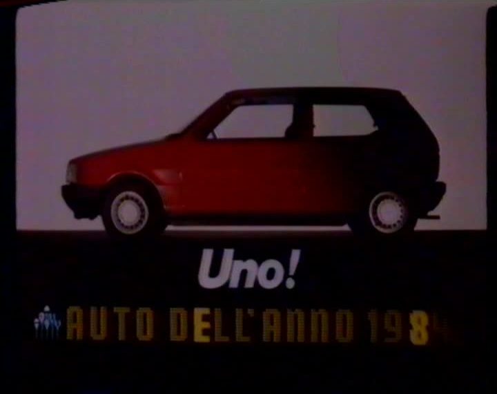 Fiat Uno Auto Dell Anno