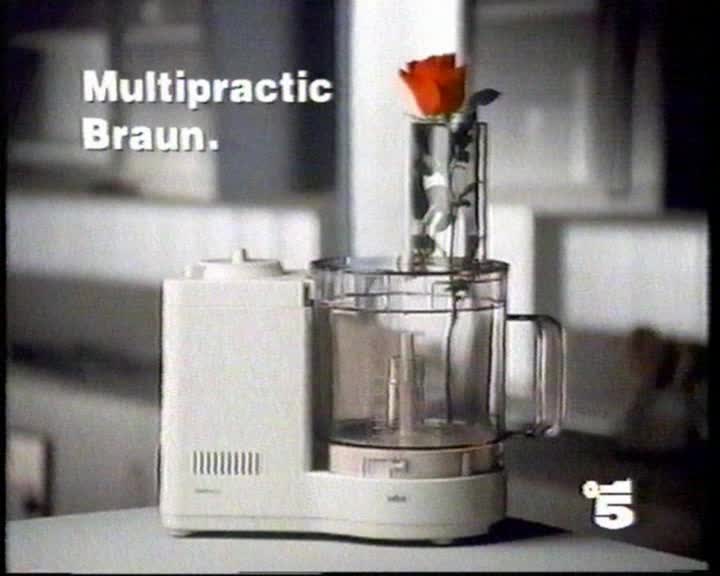 Braun Multipractic Robot Da Cucina (1990) - Spot 80, la casa degli spot  anni 80