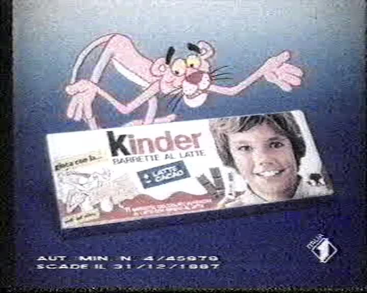 Kinder Ferrero Figurine Pantera Rosa