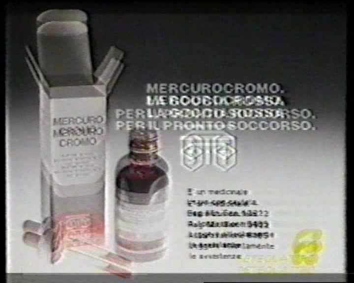Mercuro Cromo Disinfettante