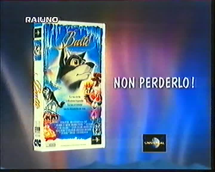 Universal Balto Vhs