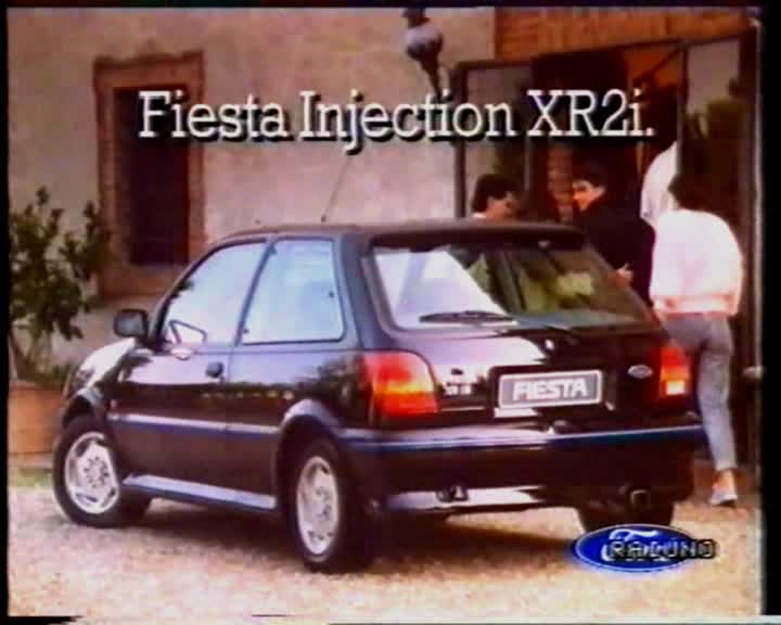 Ford Fiesta Injection Xr2I Con Alessandro Nannini
