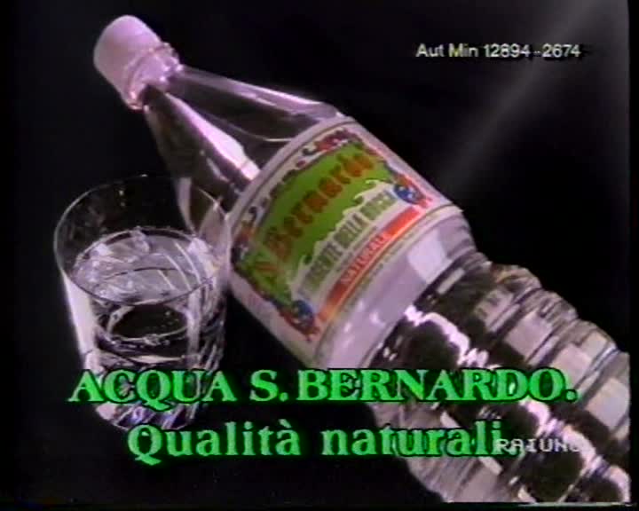 San Bernardo Acqua Con John Travolta