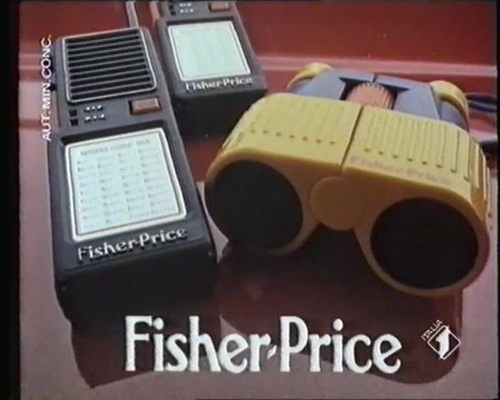 Fisher Price Binocolo E Walkie Talkie