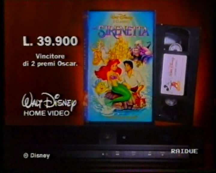 Walt Disney Home Video La Sirenetta