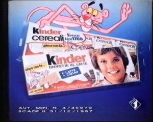 Kinder Promozione Pantera Rosa
