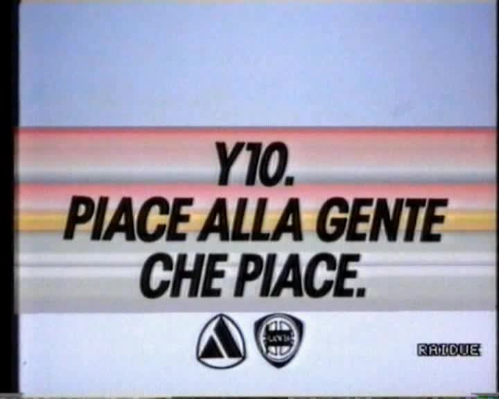 Lancia Autobianchi Y10 Fire Con Sergio Castellitto