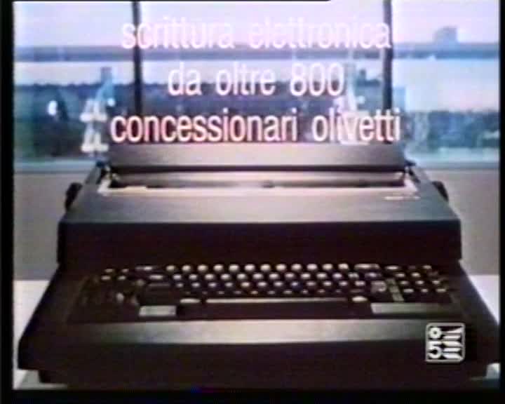 Olivetti Macchina Da Scrivere Elettronica