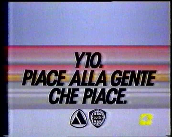 Lancia Autobianchi Y10 Con Giuliana De Sio