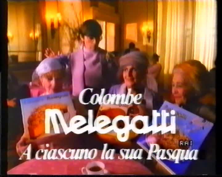 Melegatti Colombe Con Franca Valeri