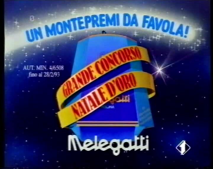 Melegatti Concorso Natale D’Oro