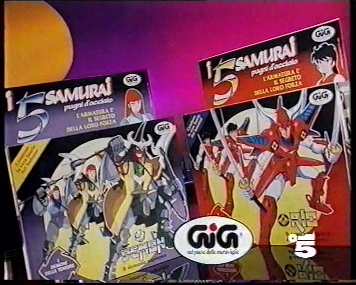 Gig I 5 Samurai Pugni D’Acciaio